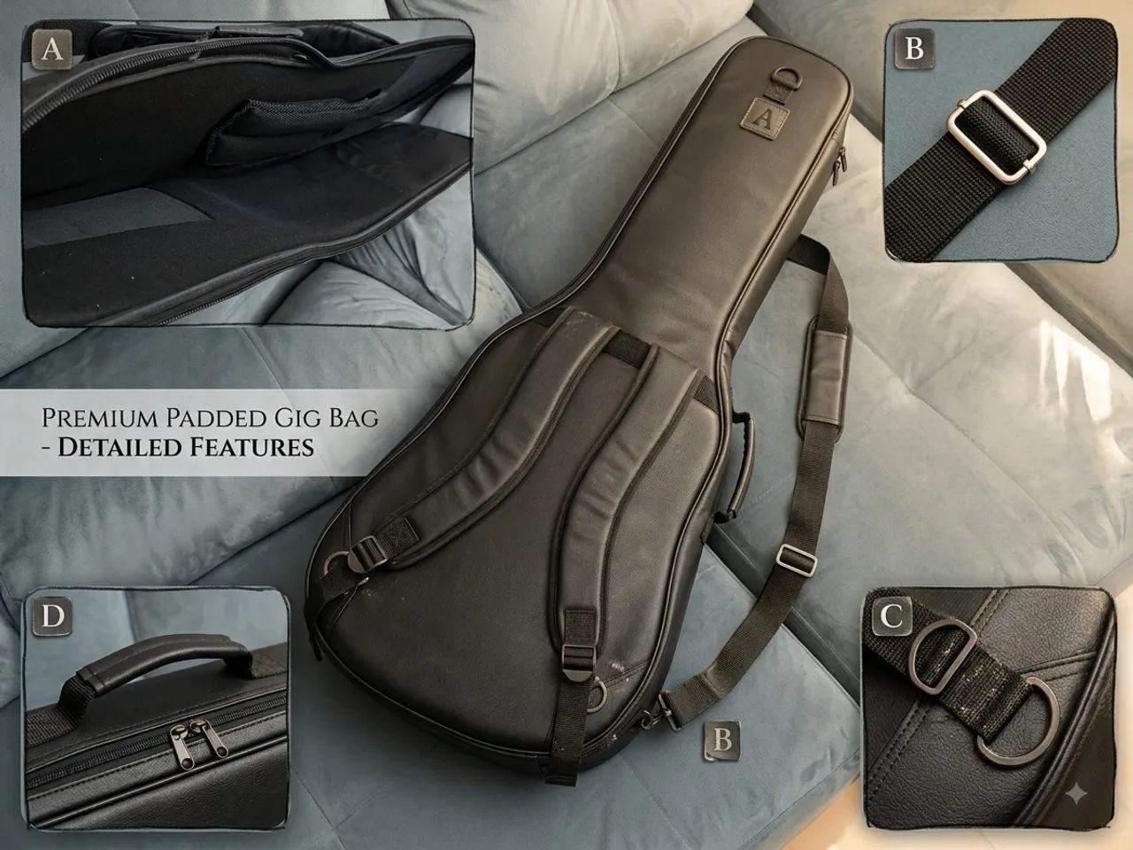 Bag para guitarra - Foto 3