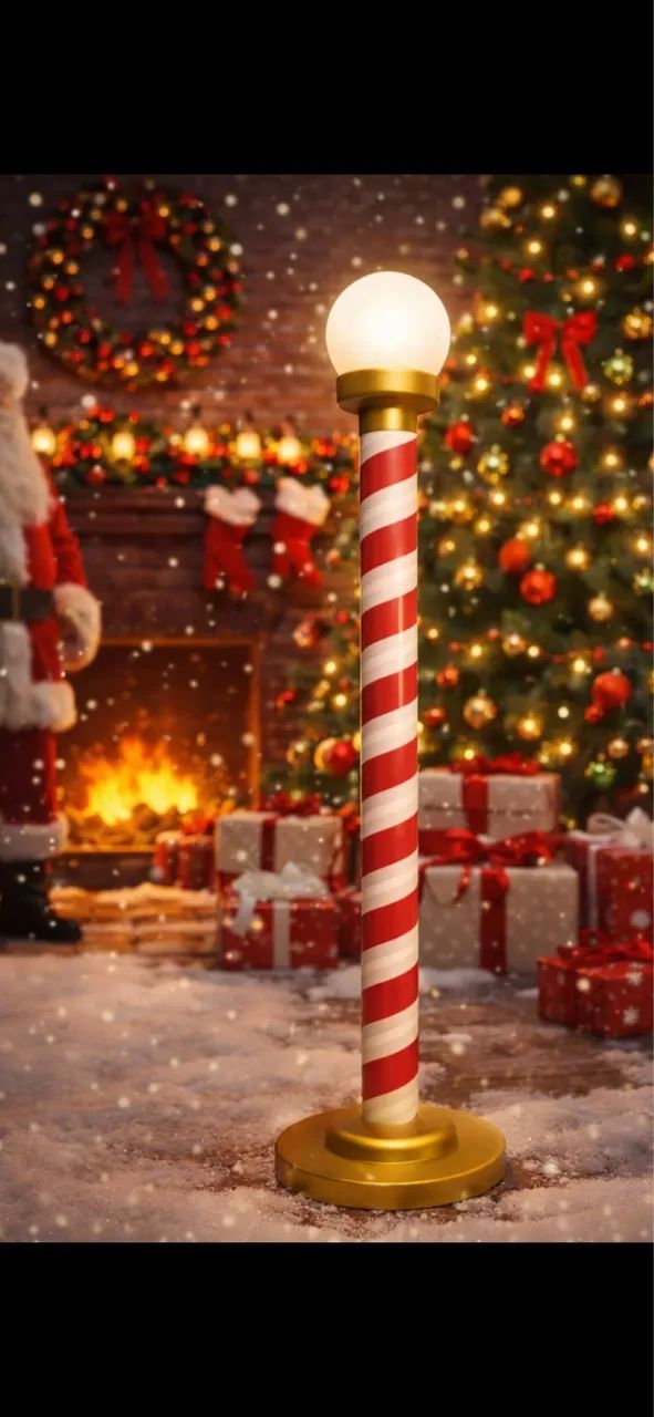 Linda luminária para decoração de Natal  - Foto 5