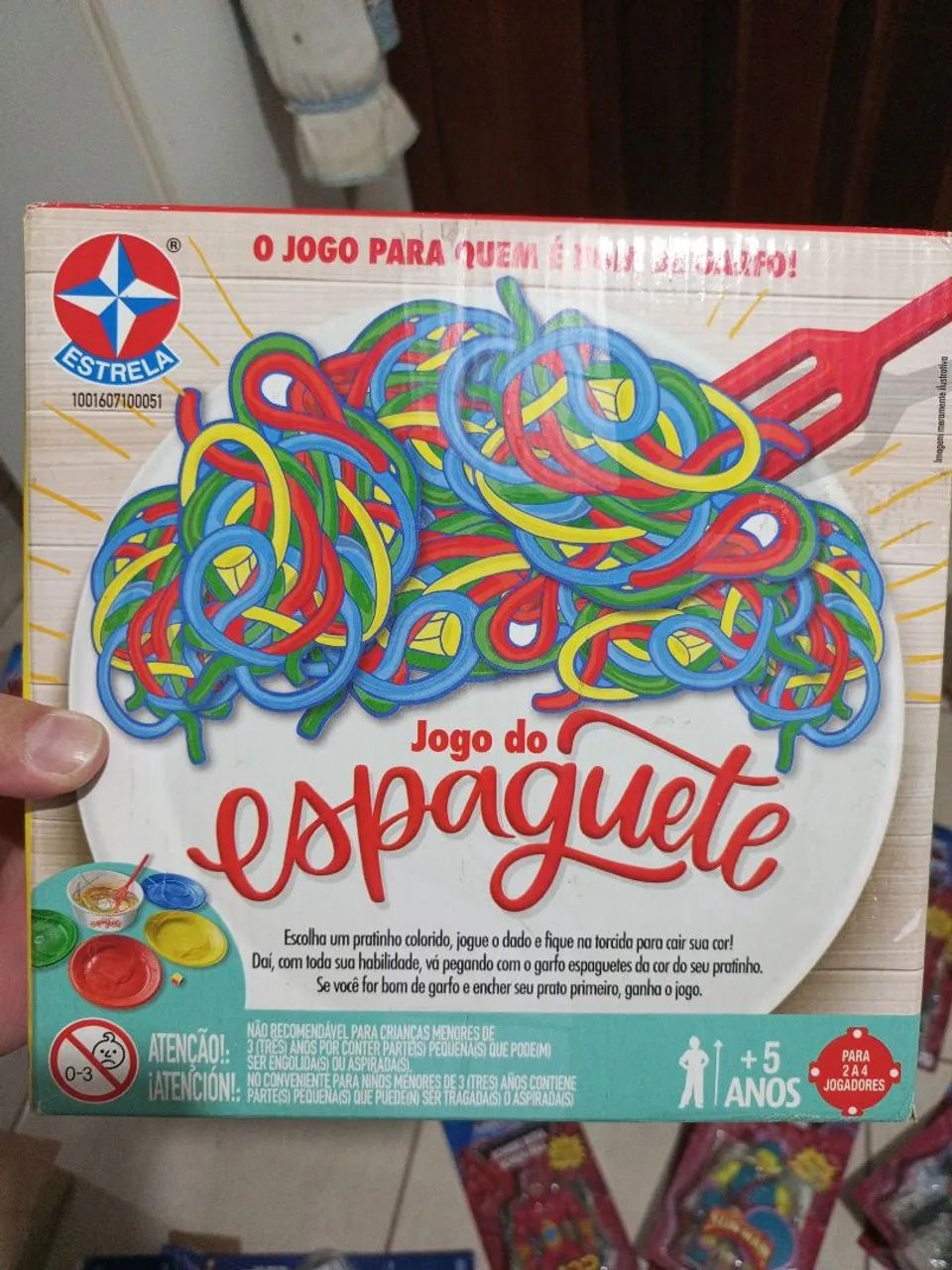 Jogo Espaguete Estrela 