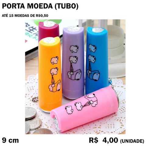 Porta Moeda de Tubo