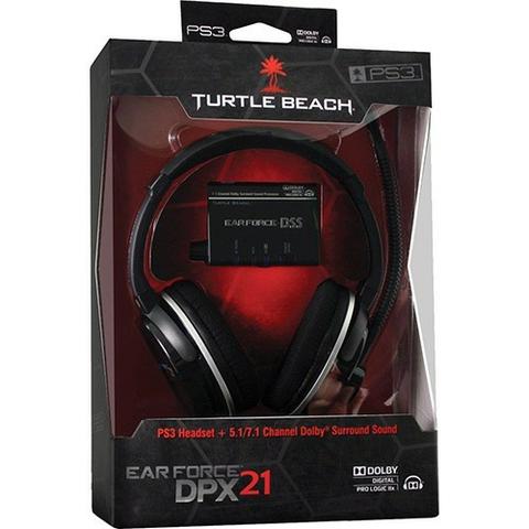 Headset Gaming Turtle Beach Ear Force DPX21 áudio 7.1