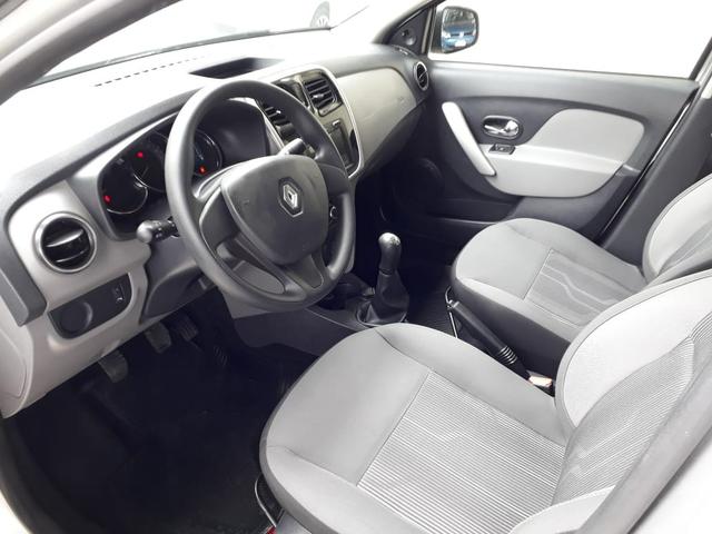 Renault 2013/2014 logan 1.6 expression Flex completo prata impecável confira - Foto 12