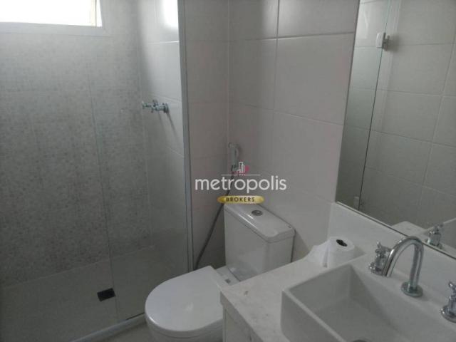Apartamento com 2 dormitórios para alugar, 69 m² por r$ 2.500/mês - cerâmica - são caetano - Foto 18