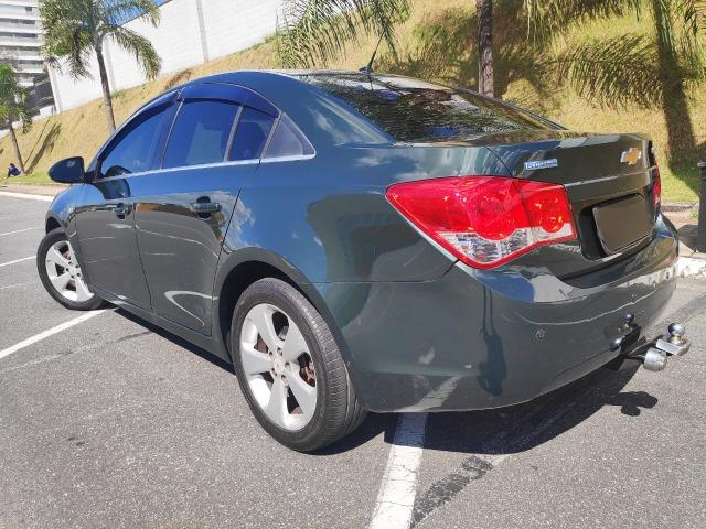 E# Chevrolet Cruze sedan LT 1.8 - completo - couro - conservado - automatico - Foto 5