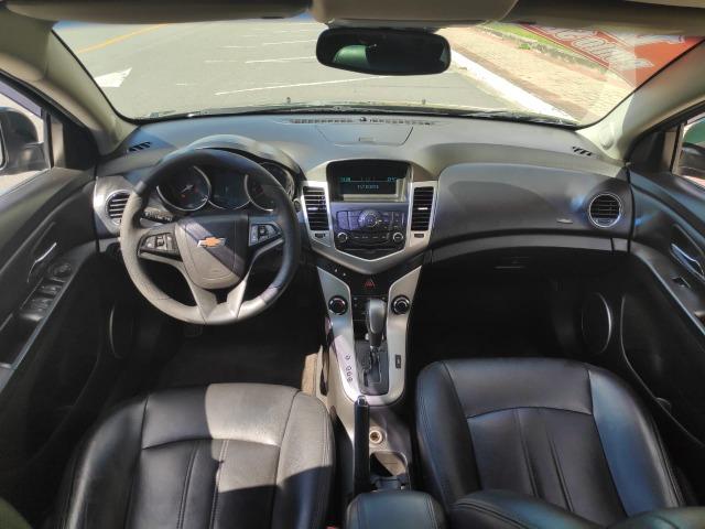 E# Chevrolet Cruze sedan LT 1.8 - completo - couro - conservado - automatico - Foto 9