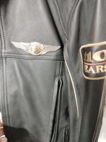 jaqueta harley davidson 110 anos