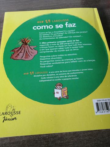 Livro meu 1 larousse como se faz - Foto 4