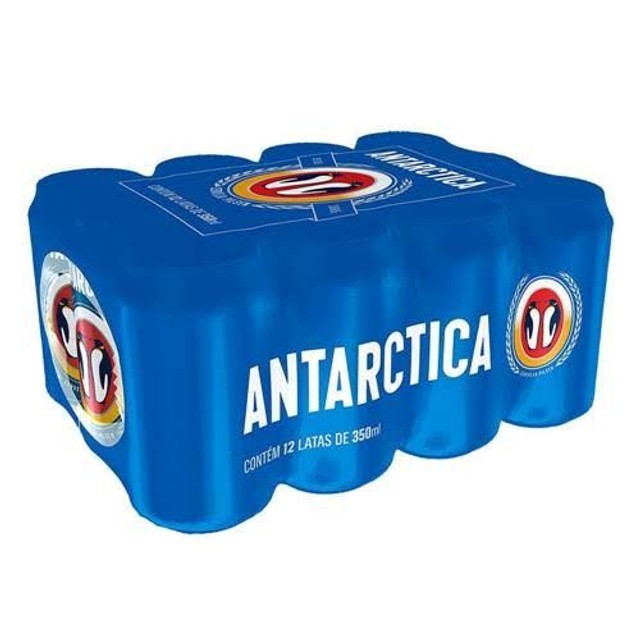 Cerveja Antartica 350ml - 12 latas