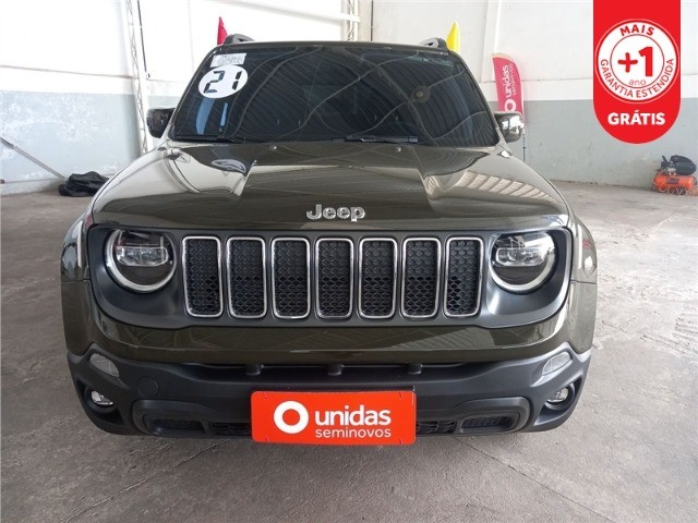 JEEP RENEGADE 1.8 FLEX LONGITUDE AUTOMÁTICO 2021