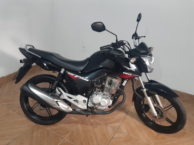 HONDA CG 160 FAN 2018 PRETA