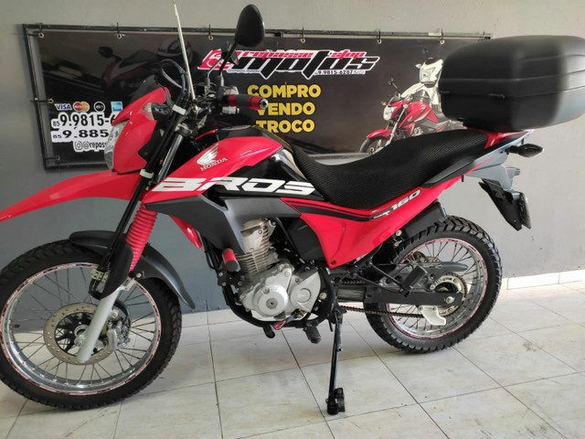 HONDA BROS NXR 160 2019/2019 422 KM RODADOS ÚNICO DONO