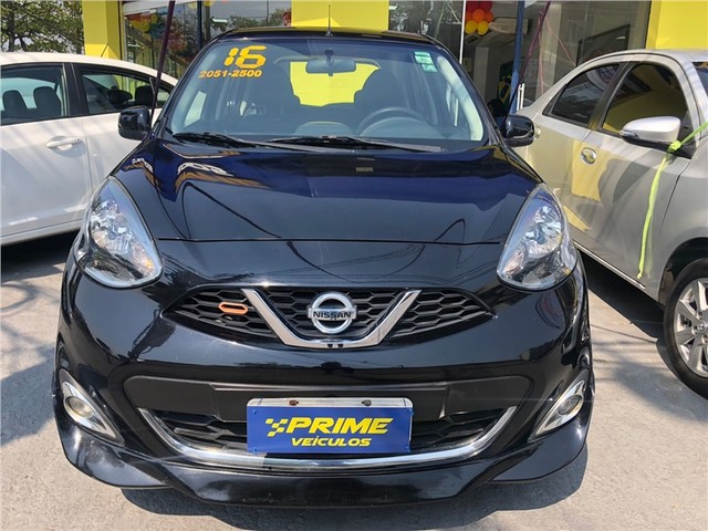NISSAN MARCH 2016 1.6 SL 16V FLEX 4P MANUAL
