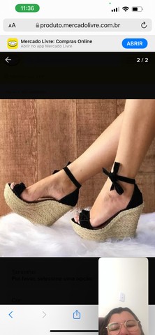 Sandália plataforma anabela - Roupas e calçados - Setor de Habitações  Individuais Norte, Brasília 1013740924 | OLX