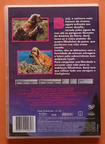 Dvd Benji - Um Cão Desafia a Selva - Foto 2