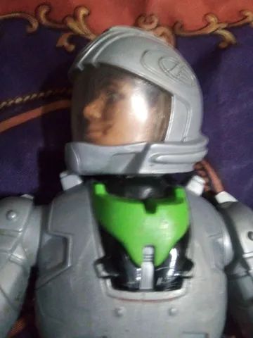 Boneco original astronauta Mattel antigo para coleção todo articulado em boas condições 