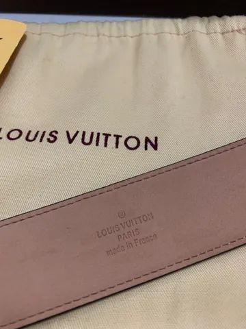 Cinto Louis Vuitton Cinza Black Original - Roupas - Morumbi, São