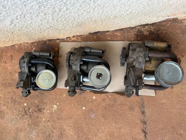 Bomba de óleo dupla para motor CAT 3306 - Foto 3