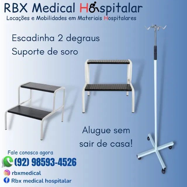 Monitores Multiparamétrico cadeira de rodas andadores e muleta para aluguel em Manaus - Foto 3