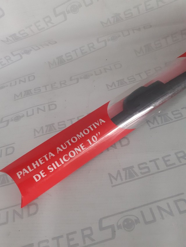 Palheta silicone universal.  10". Nova. Colocada. 