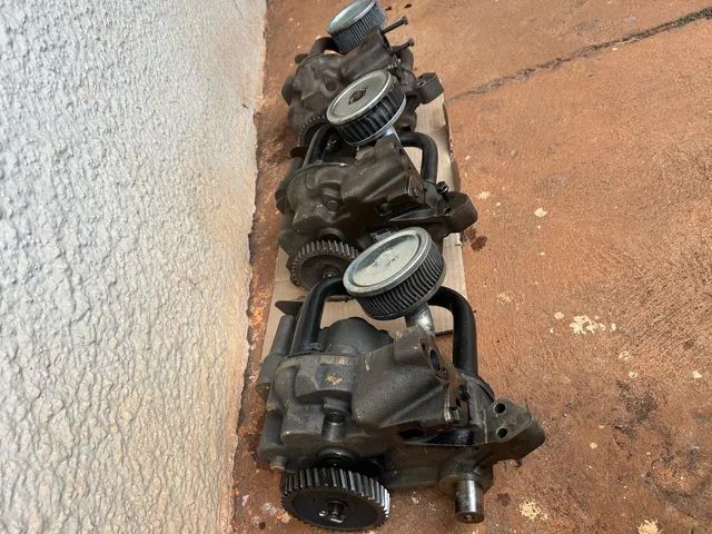 Bomba de óleo dupla para motor CAT 3306