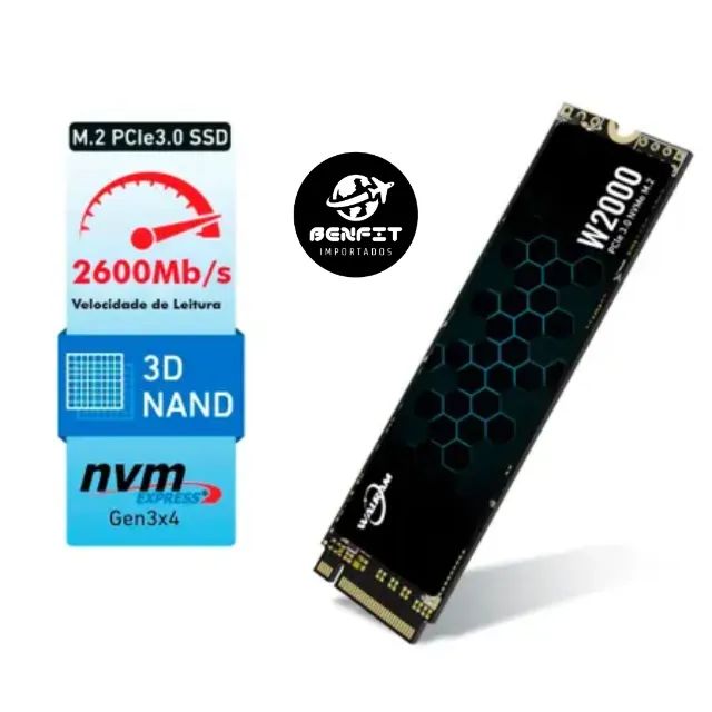 Ssd M.2 Nvme 128gb 256gb Pcie 3.0 Para PC Ou Notebook