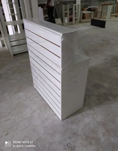BALCÃO CAIXA COM CANALETADO MDF - Foto 2