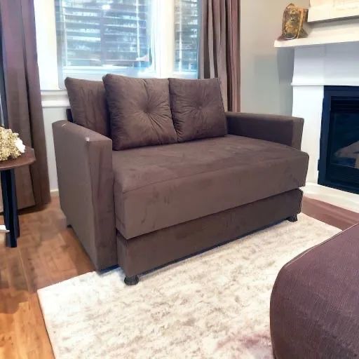 Sofa cama casal lindo e excelente preço de fabrica  - Foto 4