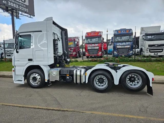 Mb Actros 2546 6x2 Ano 19 Automático Retarder Freio A Tambor ar condicionado - Foto 7