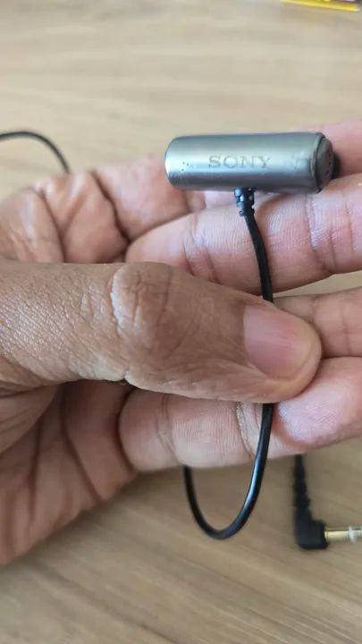 Microfone de Lapela Sony ECM03 - Foto 2