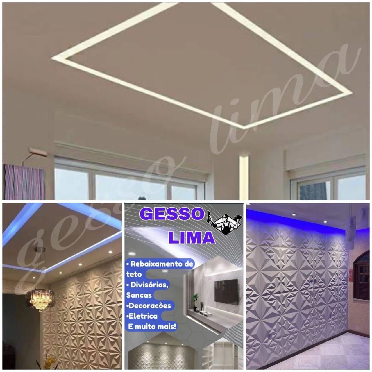 Gesso orçamento via ZAP grátis *88
