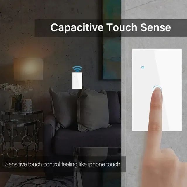 Interruptor de 2 Botões Wifi Tuya, compatível com Alexa, Inteligente  - Foto 4