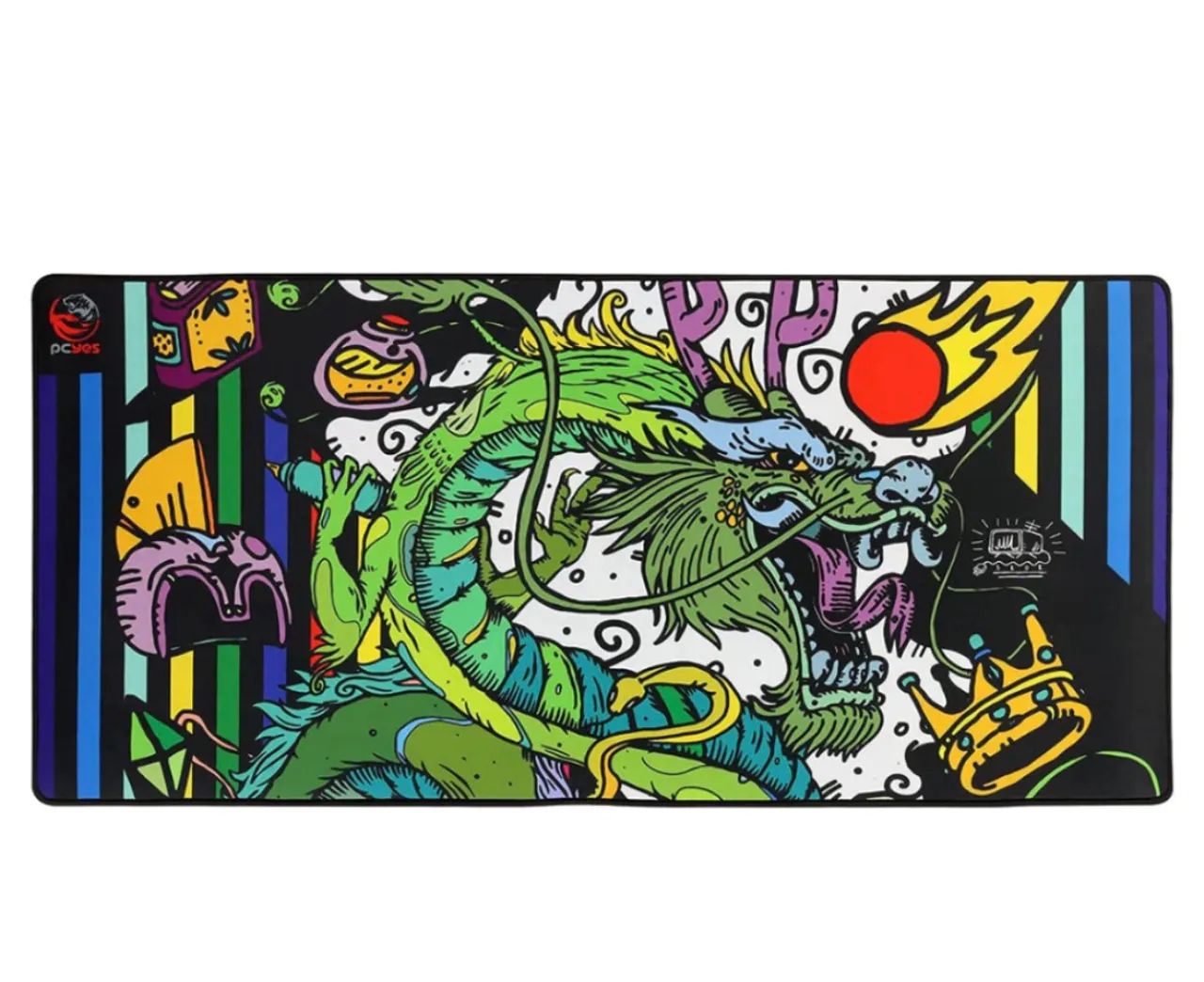 Mousepad Gamer Pcyes Ancient Dragon 900x420x3mm (Speed) 
