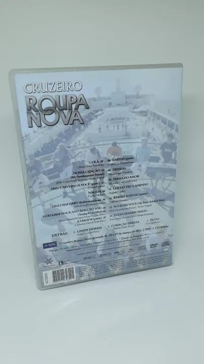 DVD e CD Cruzeiro Roupa Nova em perfeito estado - Foto 2