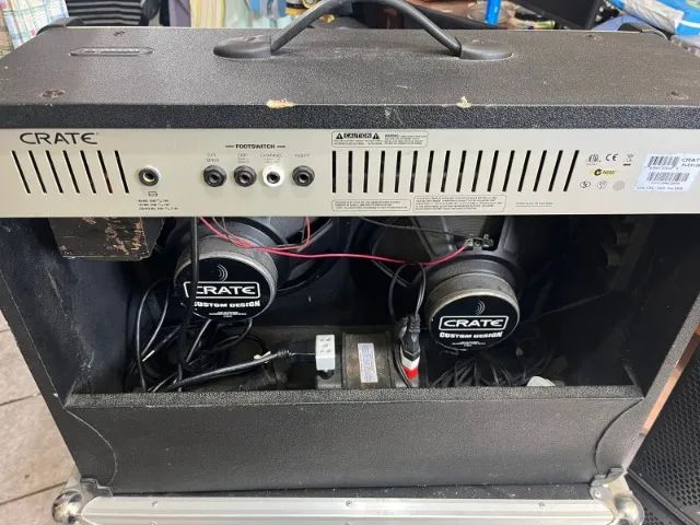 Amplificador guitarra Crate (usado) com case - LER ANUNCIO - Foto 4