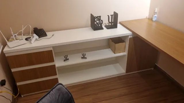 Mesa em L com buffet - Foto 4