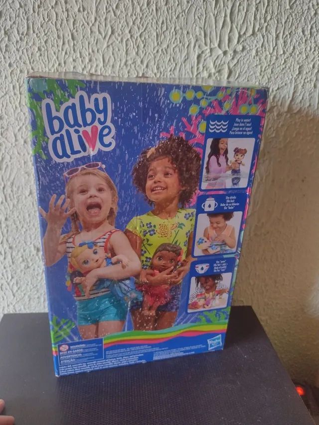 Baby Alive sereia negra