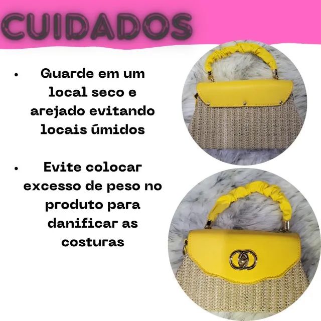 Bolsa Feminina Transversal De Mão Alça Removível Bolsa De Ombro - Foto 2