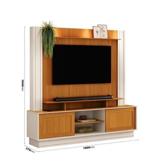 Home Estante Acre Para TV Até 55'' Polegadas! Frete e Montagem Grátis. - Foto 3