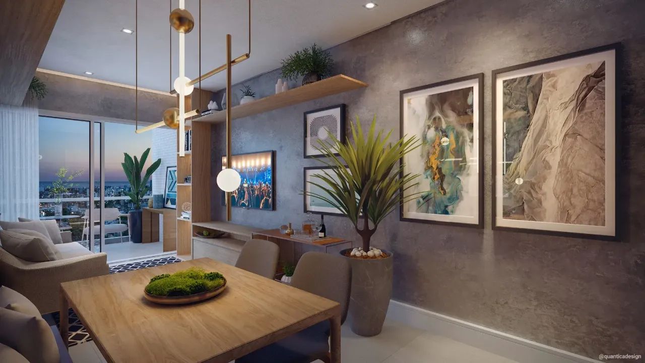 Apartamento De 1 Quarto, Muito Bem Distribuído Em 43M² E 1 Vaga De Garagem No Horto Flores