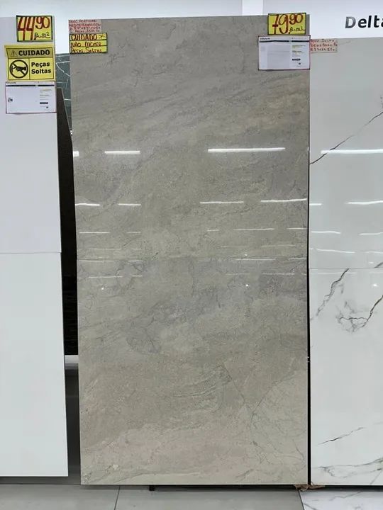 Porcelanato Portinari Mediterraneo OFW Polido 87,7x87,7 Retificado A Extra - Foto 2