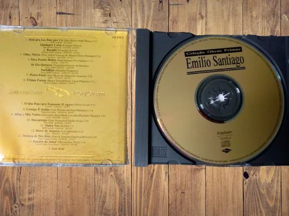 cd emilio santiago coleção obras primas - Foto 3