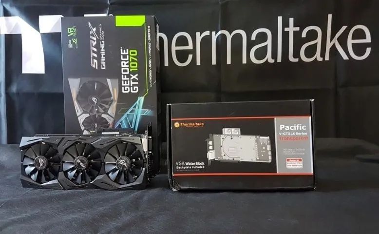 WaterBlock GPU Thermaltake Pacific V-GTX10 SERIES-1070/1080 + Backplate - watercooler - Foto 4