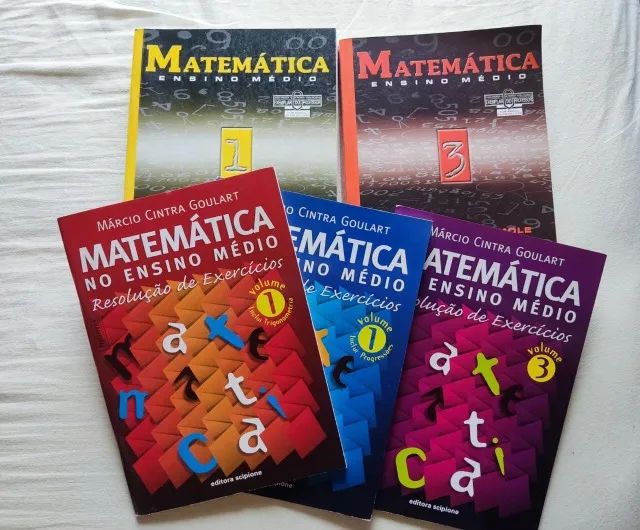 "livros de matematica ensino medio" no Brasil