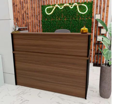 Balcão de Atendimento Reto - Balcão de Recepção - Foto 4