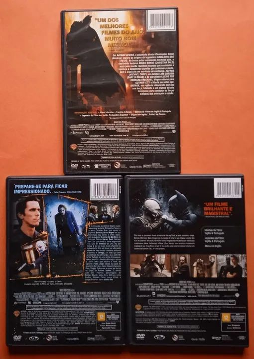 Dvd Batman - Trilogia  - Foto 2
