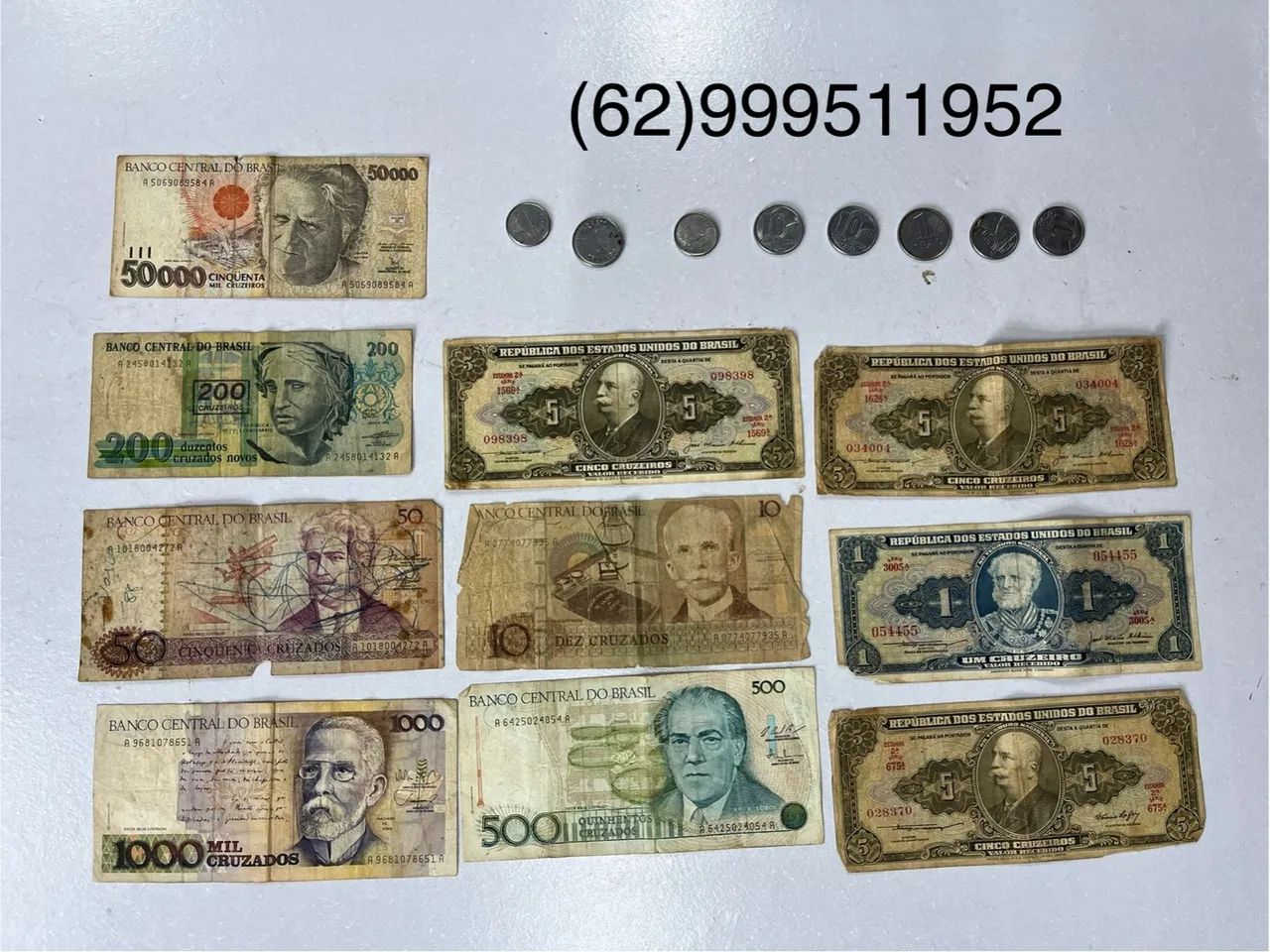 Vendo Cédulas notas antigas para colecionadores  - Foto 2