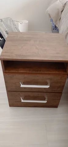 Promoção Mesa de Cabeceira Marrom - PS5