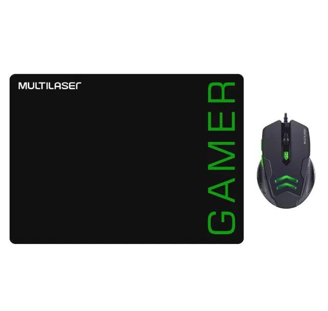 Kit Headset Gamer P2, Mouse Gamer 3200dpi 6 Botões com Teclado - Foto 4