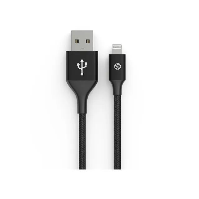 Cabo Hp Usb-a Para Lightning Mfi - Dhc-mf100-1m Black 1 Mt