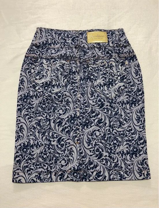 Saia jeans nova Fashion 38 - Foto 3